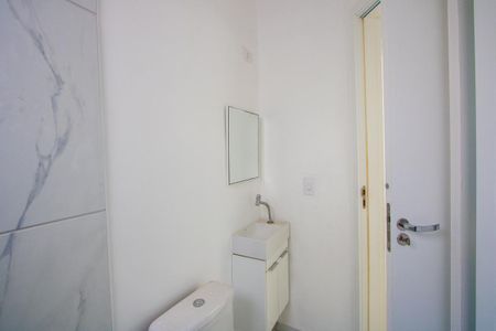 Apartamento à venda com 102m², 2 quartos e 2 vagas Apartamento à venda com 102m², 2 quartos e 2 vagasBanheiro social