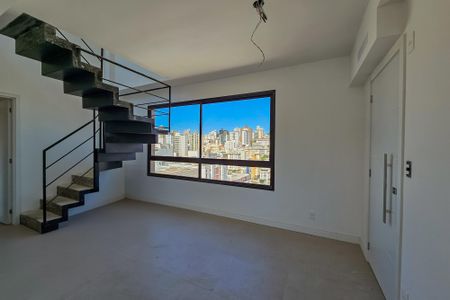 Sala/Cozinha de apartamento à venda com 2 quartos, 115m² em Gutierrez, Belo Horizonte