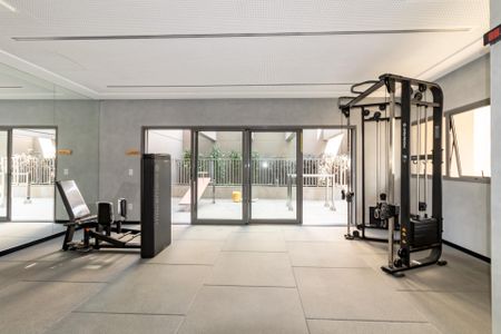 Studio à venda com 26m², 1 quarto e sem vaga Studio à venda com 26m², 1 quarto e sem vagaÁrea comum - Academia