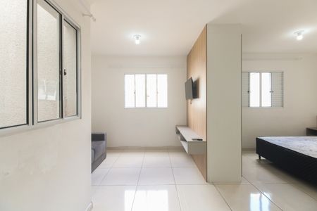 Sala  de apartamento para alugar com 1 quarto, 35m² em Vila Nova Manchester, São Paulo