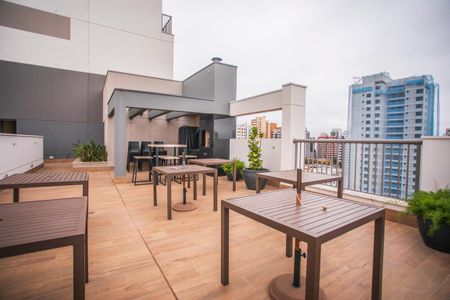 Studio para alugar com 24m², 1 quarto e sem vaga Studio para alugar com 24m², 1 quarto e sem vagaLounge - Churrasqueira