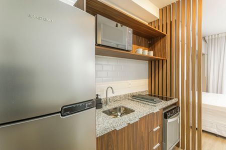 Studio à venda com 39m², 1 quarto e sem vagaCozinha