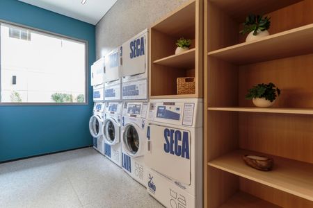 Studio à venda com 39m², 1 quarto e sem vagaLavanderia