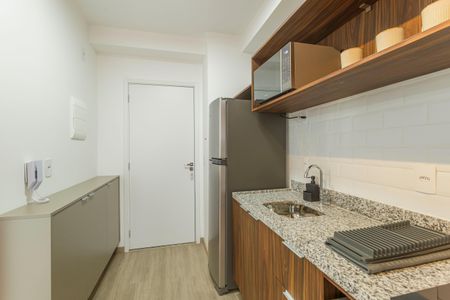 Studio à venda com 39m², 1 quarto e sem vagaCozinha