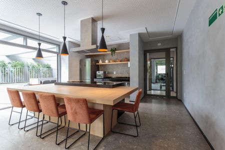 Studio à venda com 39m², 1 quarto e sem vagaÁrea gourmet