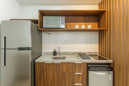 Studio à venda com 39m², 1 quarto e sem vagaCozinha