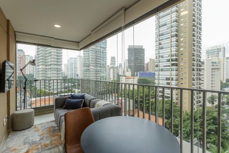 Studio à venda com 39m², 1 quarto e sem vagaVaranda