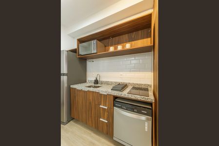 Studio à venda com 39m², 1 quarto e sem vagaCozinha