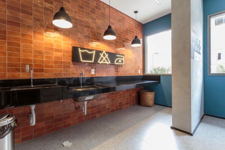 Studio à venda com 39m², 1 quarto e sem vagaLavanderia