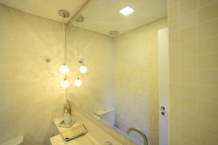 Apartamento à venda com 140m², 3 quartos e 2 vagasBanheiro Social