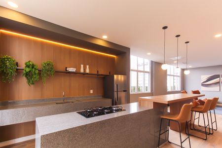 Apartamento à venda com 52m², 2 quartos e 1 vaga Apartamento à venda com 52m², 2 quartos e 1 vagaÁrea gourmet