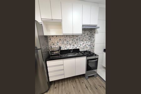 Apartamento para alugar com 36m², 2 quartos e sem vaga Apartamento para alugar com 36m², 2 quartos e sem vagaCozinha e Área de Serviço