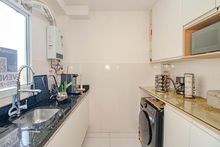 Apartamento à venda com 41m², 2 quartos e 1 vagaCozinha e Área de Serviço