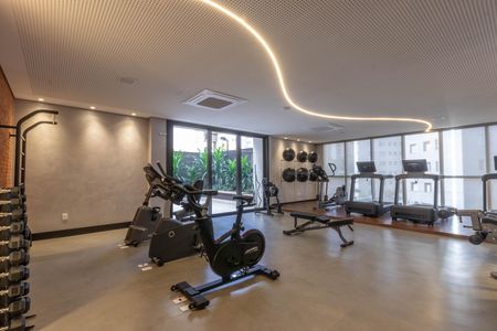 Apartamento à venda com 108m², 3 quartos e 2 vagas Apartamento à venda com 108m², 3 quartos e 2 vagasÁrea comum - Academia