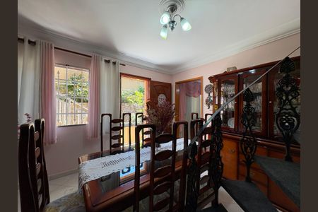 Sala de jantar de casa à venda com 2 quartos, 216m² em Parque das Nações, Santo André