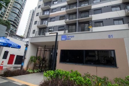 Apartamento à venda com 32m², 1 quarto e sem vagaFachada e portaria