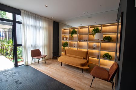 Apartamento à venda com 32m², 1 quarto e sem vagaHall Social