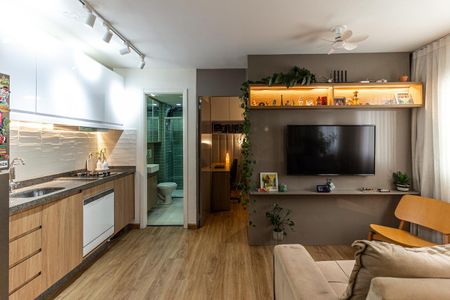 Apartamento à venda com 37m², 1 quarto e sem vaga Apartamento à venda com 37m², 1 quarto e sem vagaSala