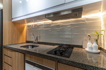 Apartamento à venda com 37m², 1 quarto e sem vaga Apartamento à venda com 37m², 1 quarto e sem vagaCozinha