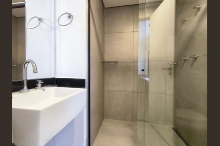 Studio para alugar com 31m², 1 quarto e sem vaga Studio para alugar com 31m², 1 quarto e sem vagaBanheiro Social