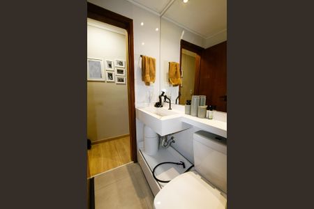 Apartamento à venda com 73m², 3 quartos e 1 vagaBanheiro Social