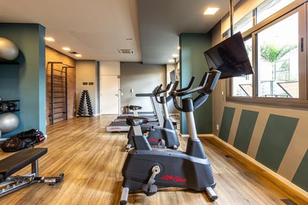 Studio à venda com 25m², 1 quarto e sem vaga Studio à venda com 25m², 1 quarto e sem vagaÁrea comum - Academia