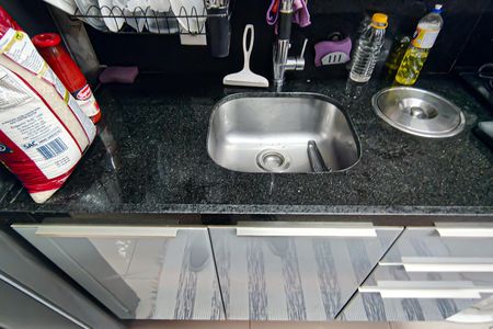 Apartamento à venda com 50m², 2 quartos e sem vaga Apartamento à venda com 50m², 2 quartos e sem vagaCozinha e Área de Serviço