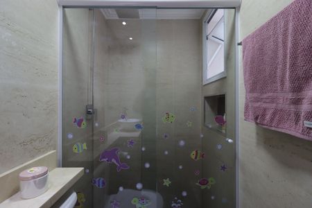 Apartamento à venda com 118m², 3 quartos e 2 vagasBanheiro da suíte 1