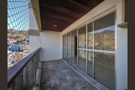 Varanda da Sala de apartamento à venda com 2 quartos, 103m² em Grajaú, Rio de Janeiro