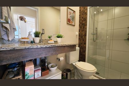 Apartamento à venda com 76m², 2 quartos e 2 vagas Apartamento à venda com 76m², 2 quartos e 2 vagasBanheiro Social