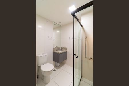 Studio para alugar com 24m², 1 quarto e sem vaga Studio para alugar com 24m², 1 quarto e sem vagaBanheiro Social