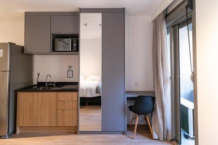 Studio para alugar com 24m², 1 quarto e sem vaga Studio para alugar com 24m², 1 quarto e sem vagaStudio