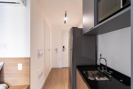 Studio para alugar com 24m², 1 quarto e sem vaga Studio para alugar com 24m², 1 quarto e sem vagaCozinha