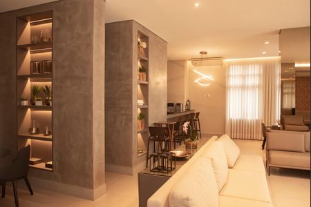 Apartamento à venda com 65m², 1 quarto e 2 vagasÁrea comum - Salão de festas