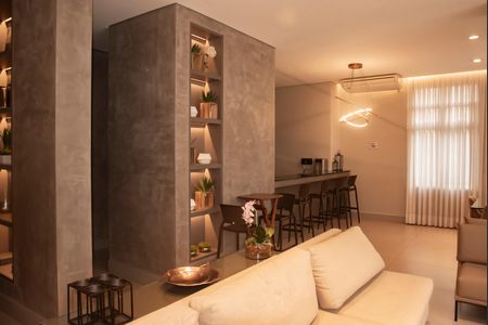 Apartamento à venda com 65m², 1 quarto e 2 vagasÁrea comum - Salão de festas