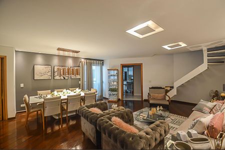 Apartamento à venda com 412m², 4 quartos e 4 vagas Apartamento à venda com 412m², 4 quartos e 4 vagasSala