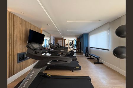 Apartamento à venda com 113m², 3 quartos e 2 vagas Apartamento à venda com 113m², 3 quartos e 2 vagasÁrea comum - Academia