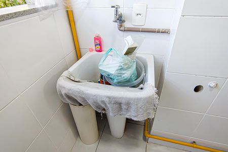 Apartamento à venda com 45m², 2 quartos e 1 vagaCozinha e Área de Serviço