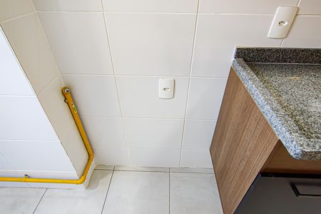 Apartamento à venda com 45m², 2 quartos e 1 vagaCozinha e Área de Serviço