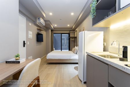 Studio para alugar com 36m², 1 quarto e sem vaga