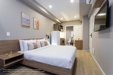 Studio para alugar com 36m², 1 quarto e sem vaga