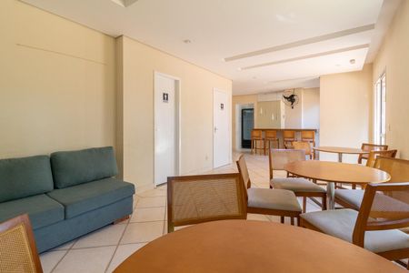 Apartamento à venda com 47m², 2 quartos e 1 vagaÁrea comum - Salão de festas