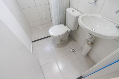 Apartamento à venda com 42m², 2 quartos e sem vaga Apartamento à venda com 42m², 2 quartos e sem vagaBanheiro Social