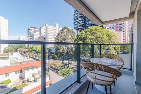 Varanda de apartamento para alugar com 1 quarto, 37m² em Jardins, São Paulo