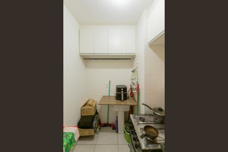 Apartamento à venda com 34m², 2 quartos e sem vagaCozinha americana