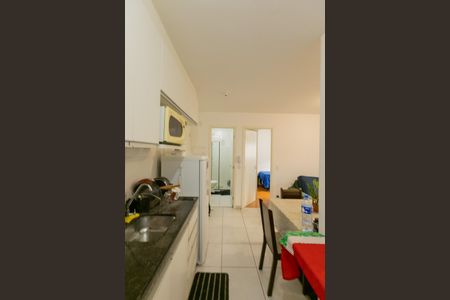 Apartamento à venda com 34m², 2 quartos e sem vagaCozinha americana e área de serviço