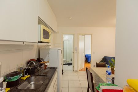 Apartamento à venda com 34m², 2 quartos e sem vagaCozinha americana