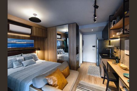 Apartamento à venda com 39m², 1 quarto e sem vaga Apartamento à venda com 39m², 1 quarto e sem vagaQuarto