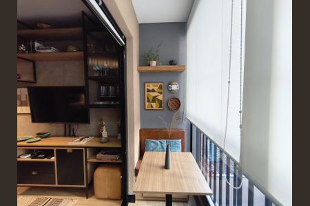 Apartamento à venda com 39m², 1 quarto e sem vaga Apartamento à venda com 39m², 1 quarto e sem vagaVaranda