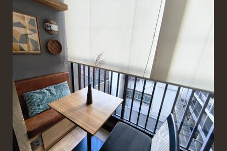 Apartamento à venda com 39m², 1 quarto e sem vaga Apartamento à venda com 39m², 1 quarto e sem vagaVaranda